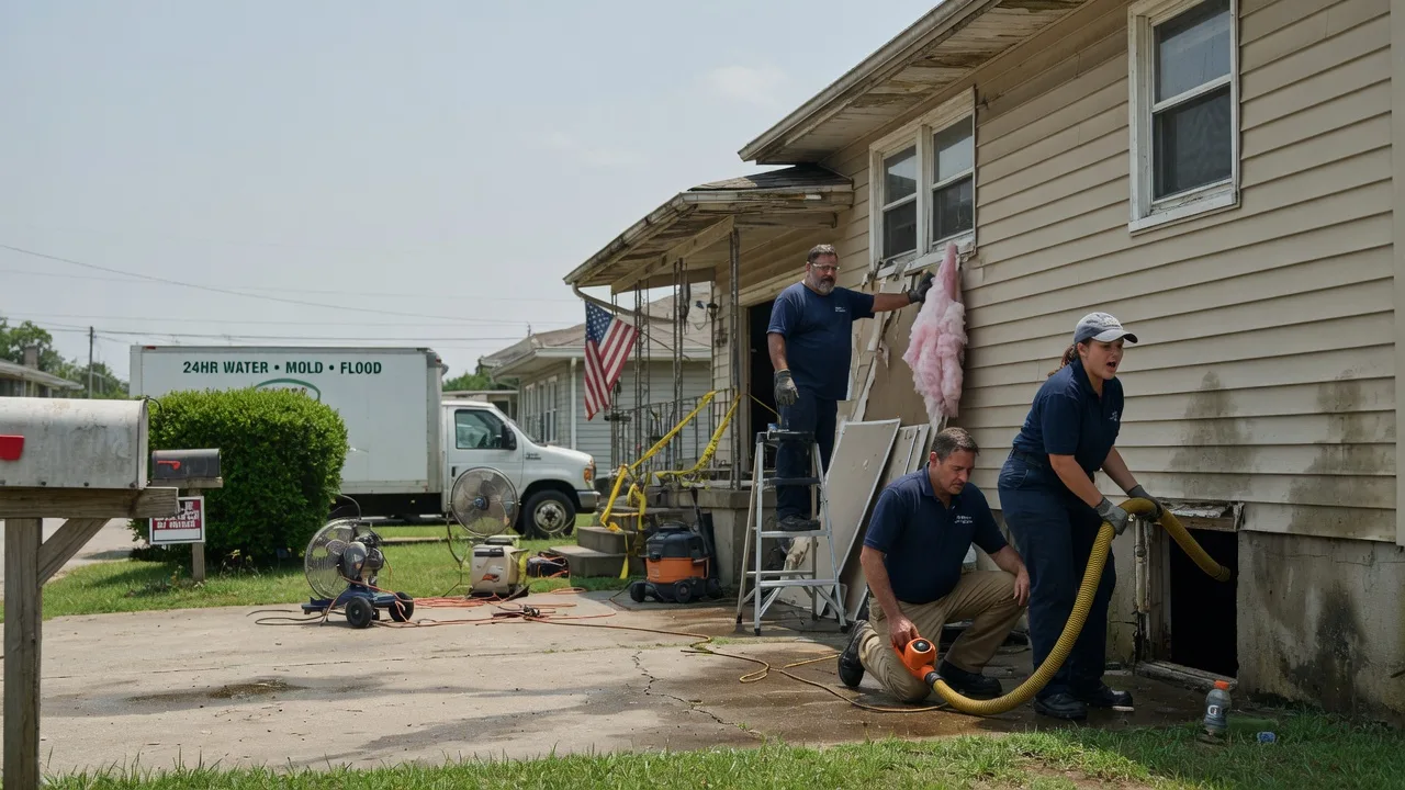 Water Damage Repair in Kansasville, WI near me